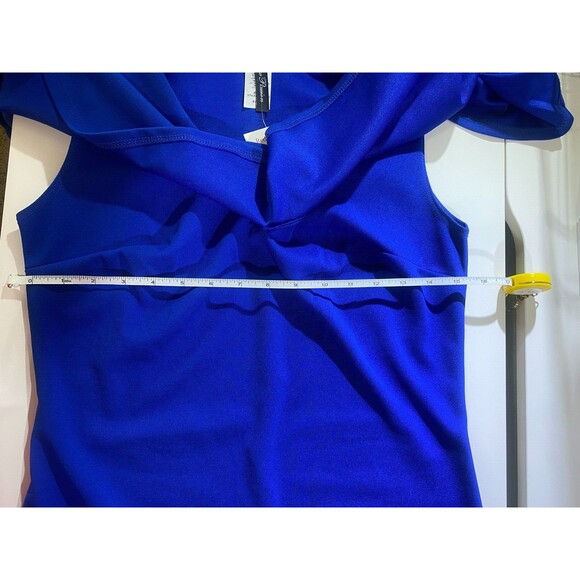 Glow Passion Royal Blue  Dress  women's size XL look like a Large - Picture 5 of 9